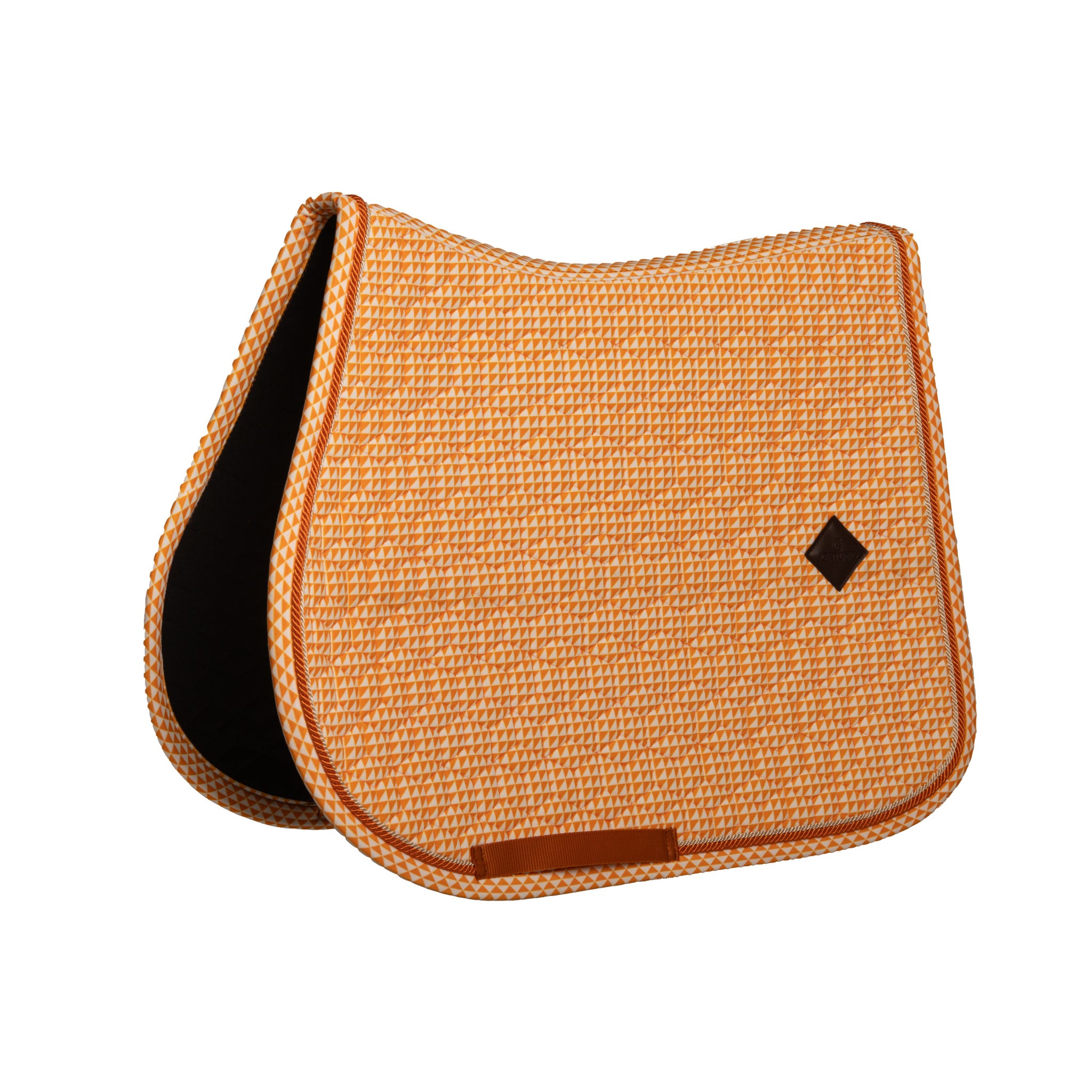 Tapis de Selle Velvet printing Orange MIXTE - Kentucky