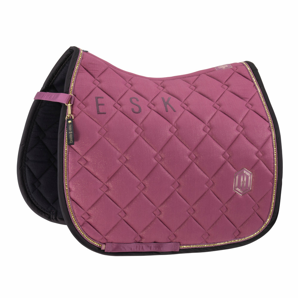 Tapis de selle COTTON GLITTER CRYSTAL Dressage Heritage 2025 - Eskadron