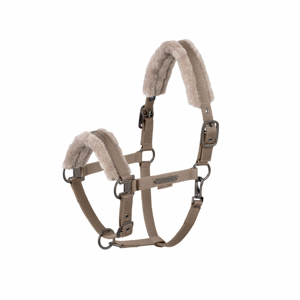 Licol Double Pin Faux Fur PLATINUM 2025 - Eskadron