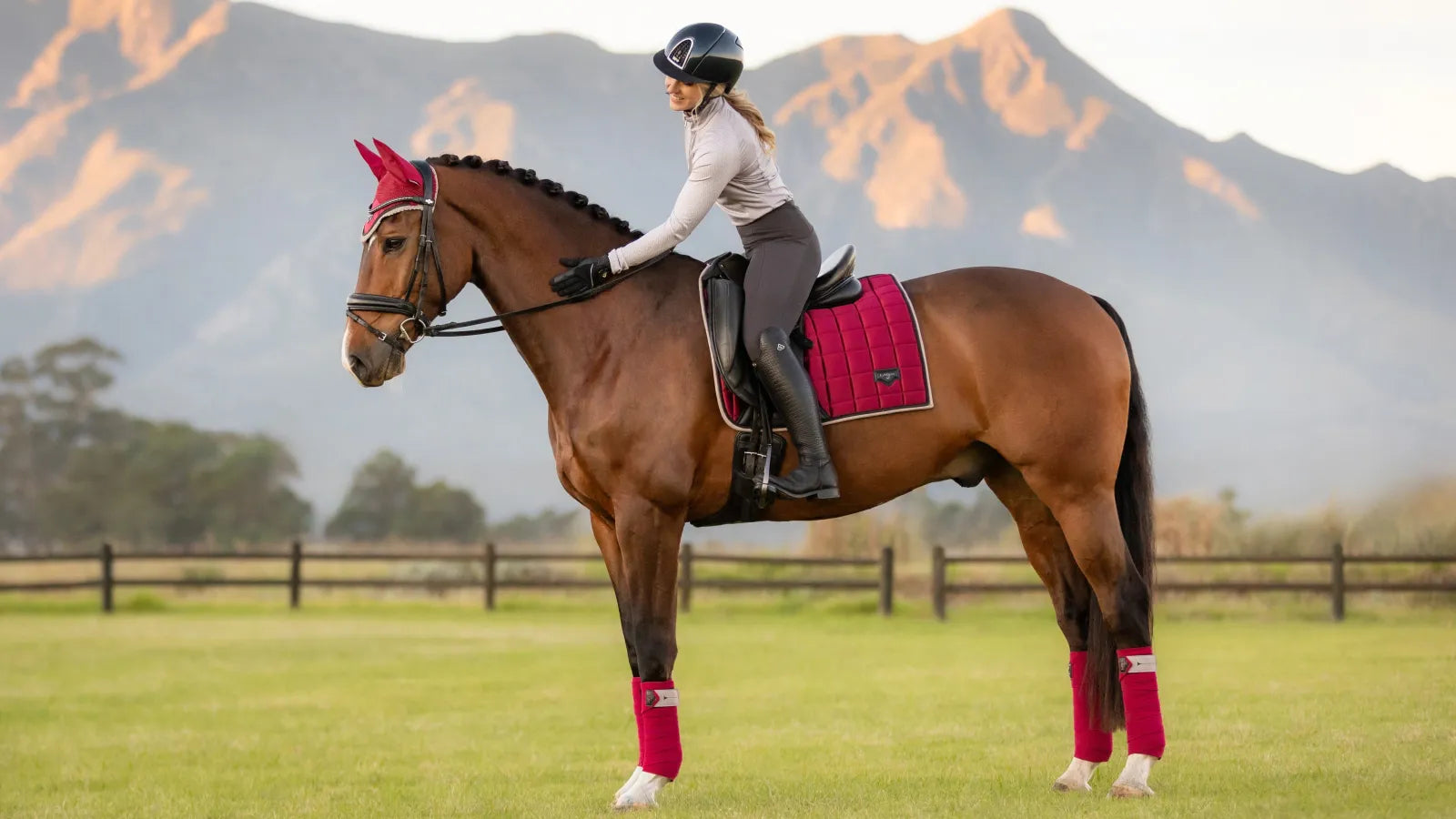 Tapis de selle Square Loire Classic Ember DRESSAGE - LEMIEUX