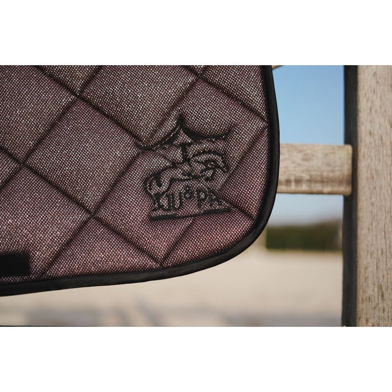 Tapis de selle Glitter Rose - Ju & Pa
