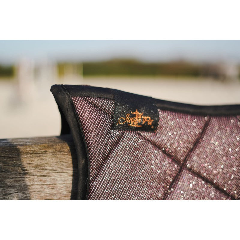 Tapis de selle Glitter Rose - Ju & Pa