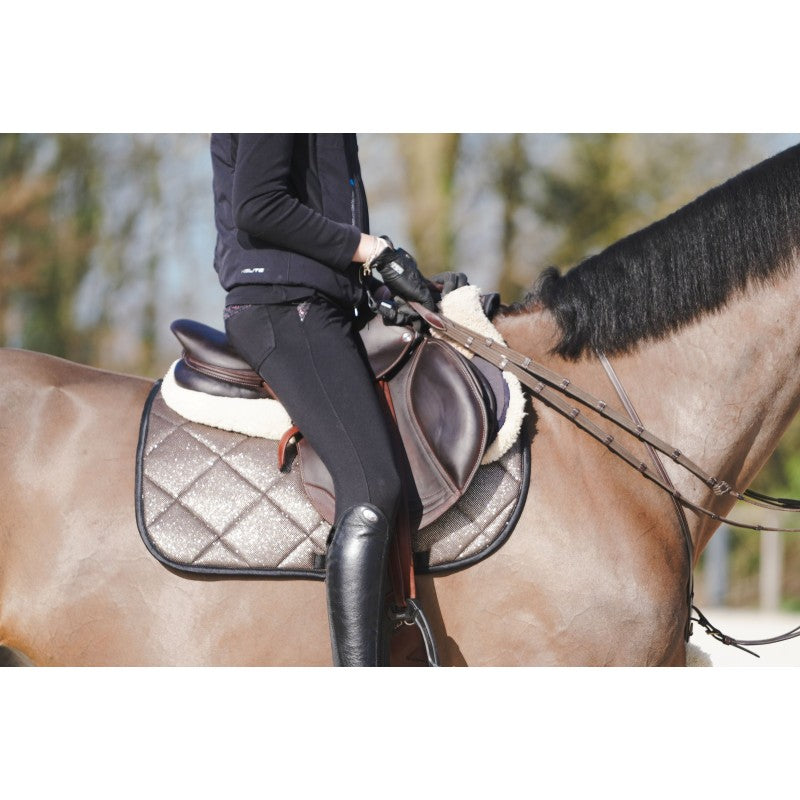 Tapis de selle Glitter Dore - Ju & Pa