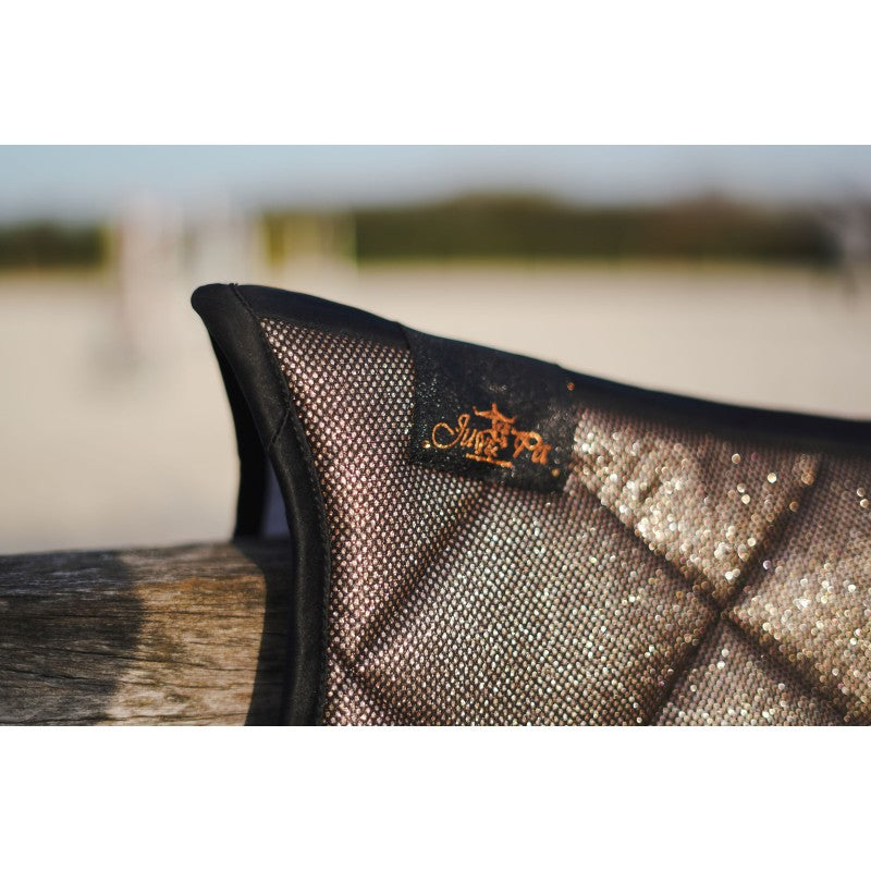 Tapis de selle Glitter Dore - Ju & Pa