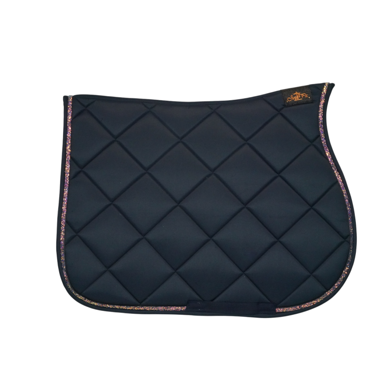 Tapis de selle Marine galon multicolore - JU&PA