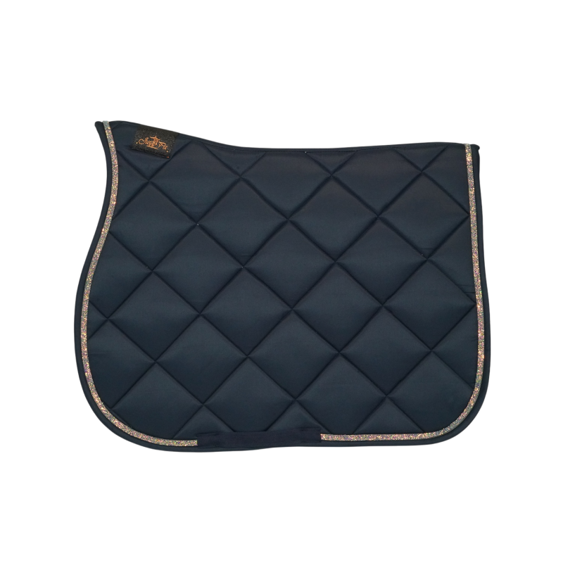 Tapis de selle Marine galon multicolore - JU&PA