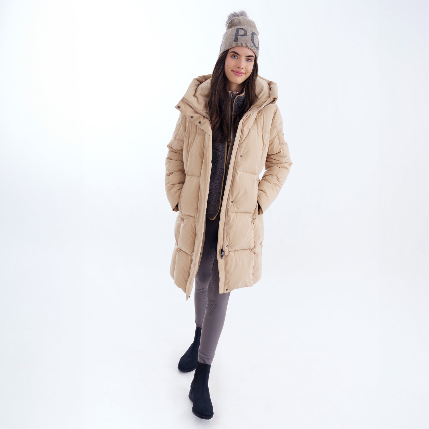 Veste doudoune longue Fanny - HV POLO