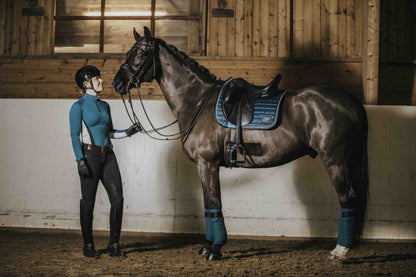 Teal Blue saddle pad - EQUITO