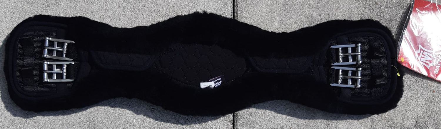 Sangle anatomique courte MATTES - Noire