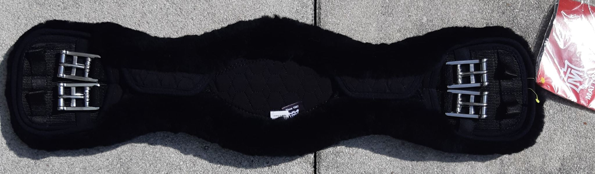 Sangle anatomique courte MATTES - Noire