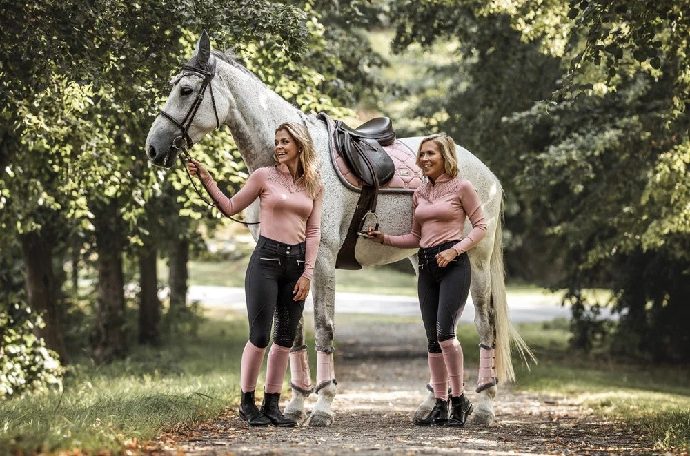 Equestrian Stockholm Gaiters - Pink