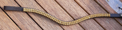 Frontal cristaux dorés