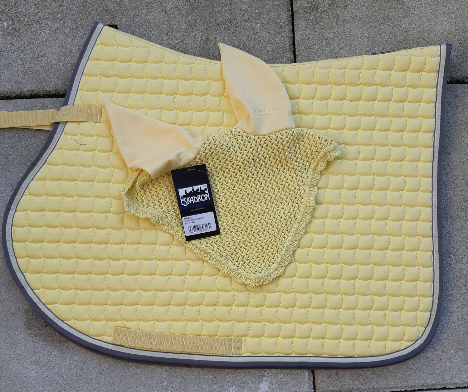 Tapis Cotton et bonnet Eskadron - Banane