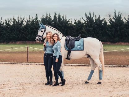 Tapis de selle STEEL BLUE - Equestrian Stockholm
