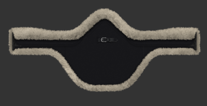 Asymmetrical SLIM-LINE long bib strap sheath - custom MATTES 