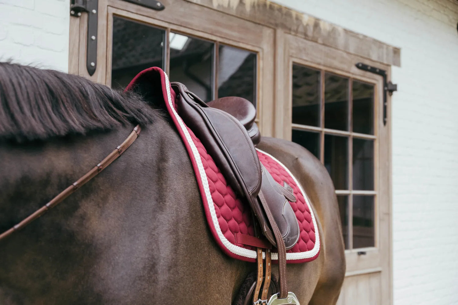 Tapis de selle Plaited Cord DRESSAGE - Kentucky