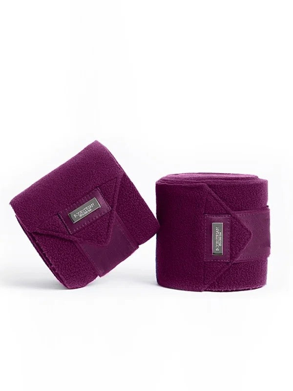 Bandes de polo PURPLE WHITE EDGE - Equestrian Stockholm