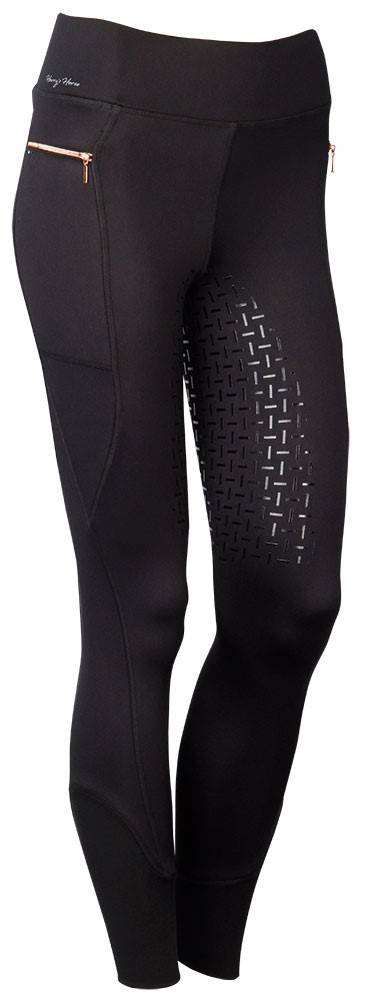 Equitights Denici Cavalli Rosegold Full Grip Pants - Harry&