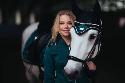 EMERALD fly cap - Equestrian Stockholm
