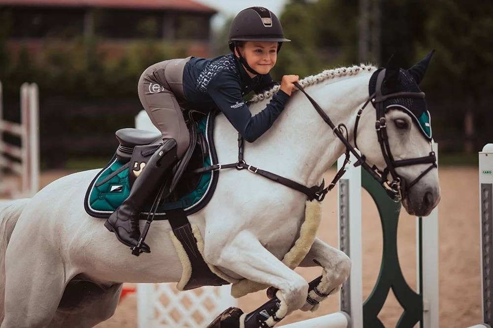 EMERALD fly cap - Equestrian Stockholm