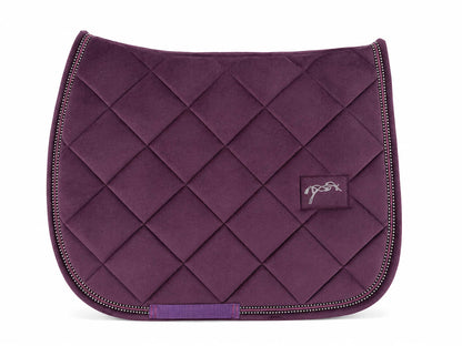 Tapis de selle New Strass Prune MIXTE - PENELOPE COLLECTION