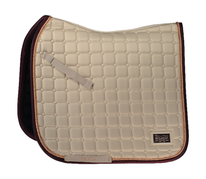 Champagne plum saddle pad - EQUITO