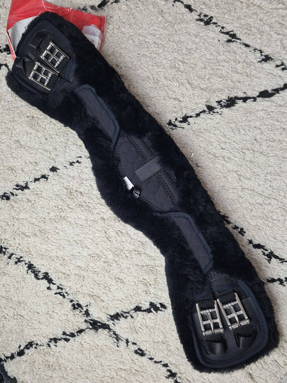 Sangle courte (tissu) Noir mouton noir DEMI-LUNE - MATTES