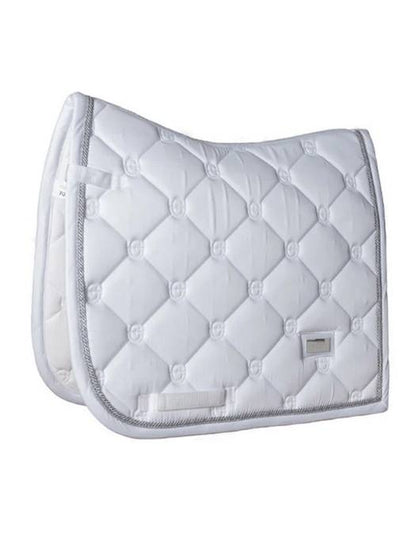 White Perfection Silver saddle pad - Equestrian Stockholm