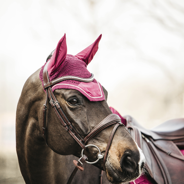 Wellington Velvet Fuchsia Beanie - Kentucky