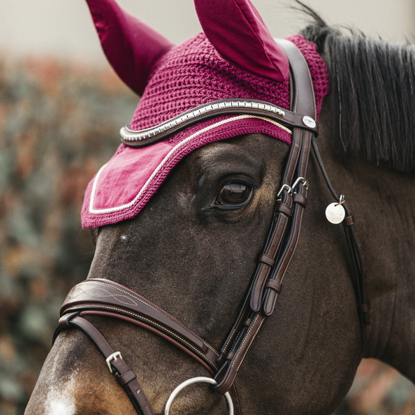 Wellington Velvet Fuchsia Beanie - Kentucky