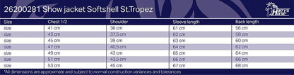 Veste de concours softshell St.Tropez - Harry&