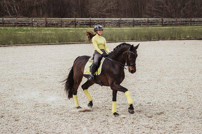 Soft Lemon saddle pad - Equestrian Stockholm