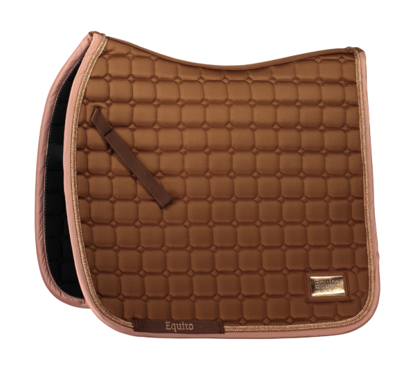 Tapis Camel bord rose - Rocky Road - Equito