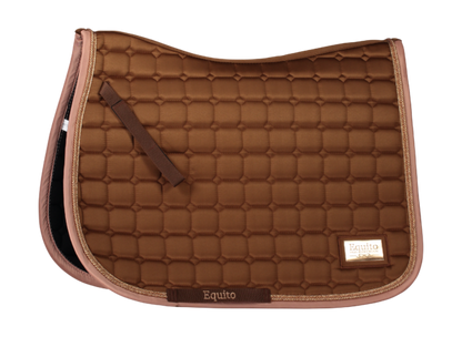 Tapis Camel bord rose - Rocky Road - Equito