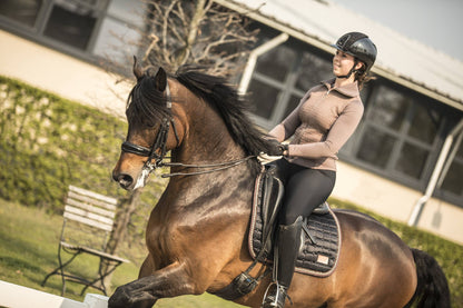 Black and Bronze 2.0 saddle pad - EQUITO