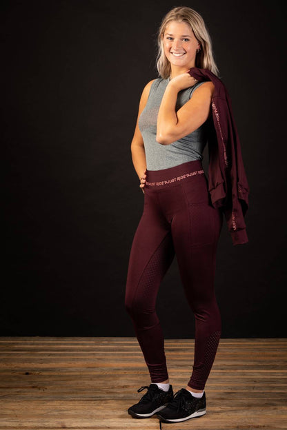 Equitights Just Ride Rosegold Full Grip Leggings - Harry&