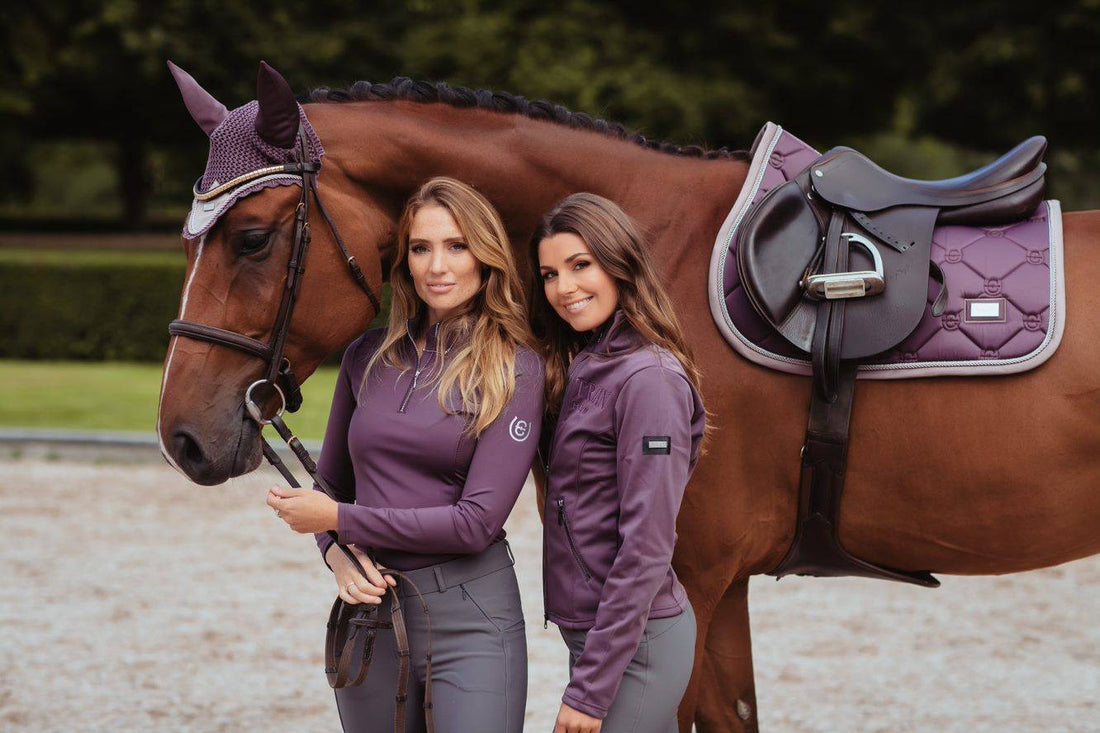 Tapis de selle Orchid Bloom MIXTE - Equestrian Stockholm