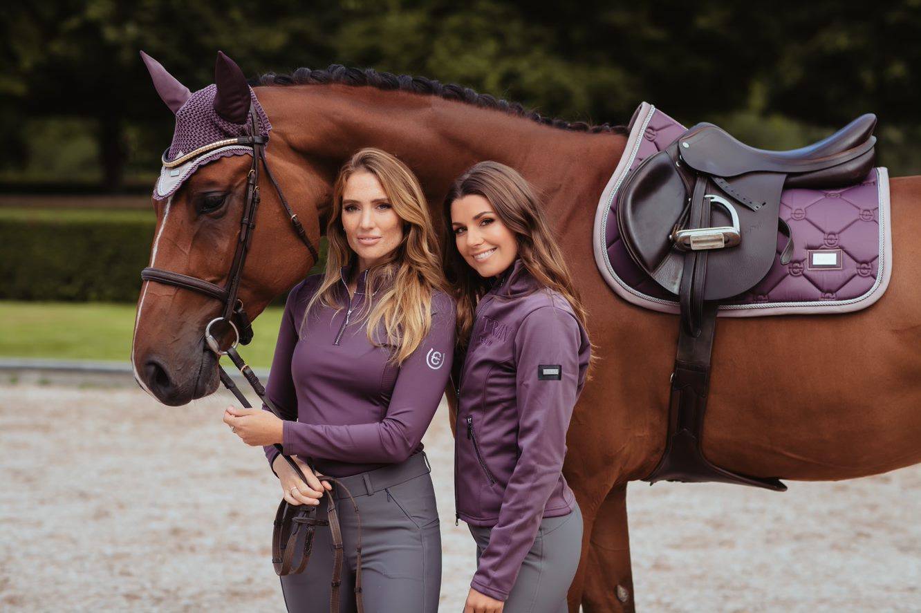 Tapis de selle Orchid Bloom DRESSAGE - Equestrian Stockholm