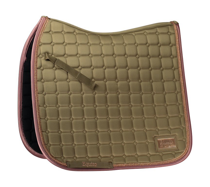Olive Blush saddle pad - Equito