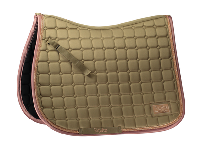 Olive Blush saddle pad - Equito