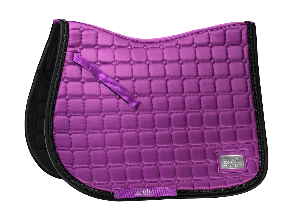 Vivid Viola saddle pad - Equito