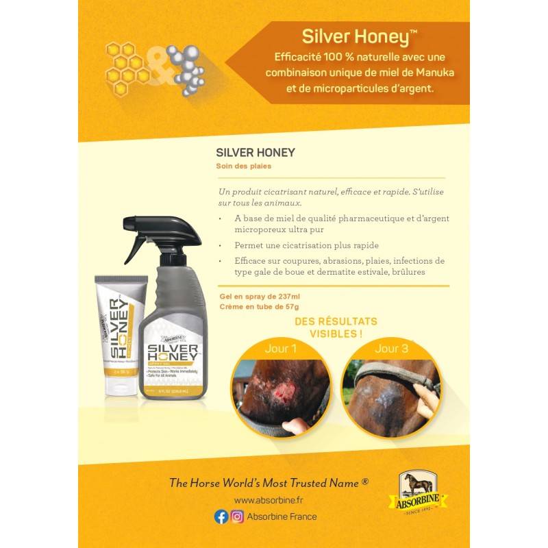 Silver Honey Healing Spray - Absorbine 