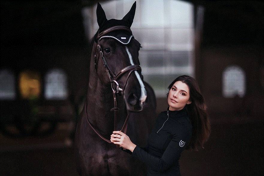 Black Edition fly cap - Equestrian Stockholm