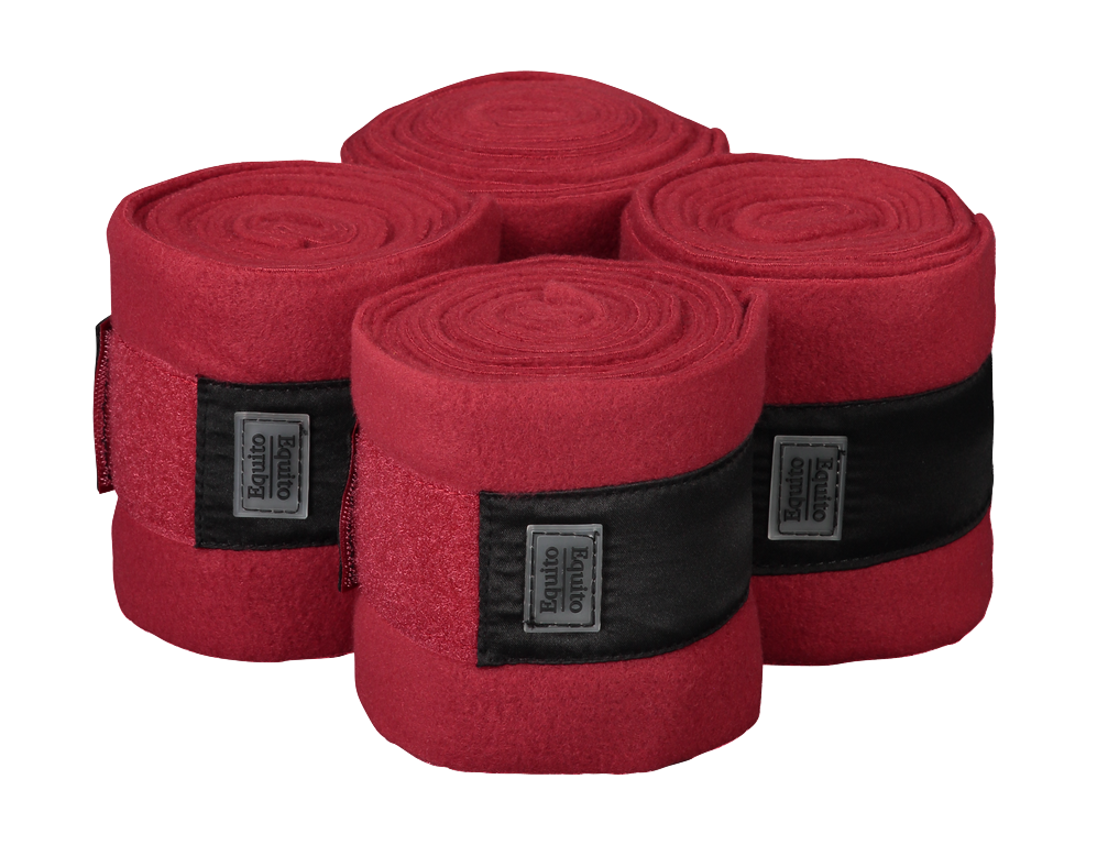 Bandes polaire Rouge Chili Pepper - Equito