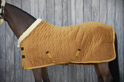 Couverture de présentation Velvet 160g Kentucky - Moutarde