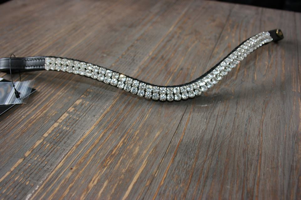 Frontal strass blanc WWF