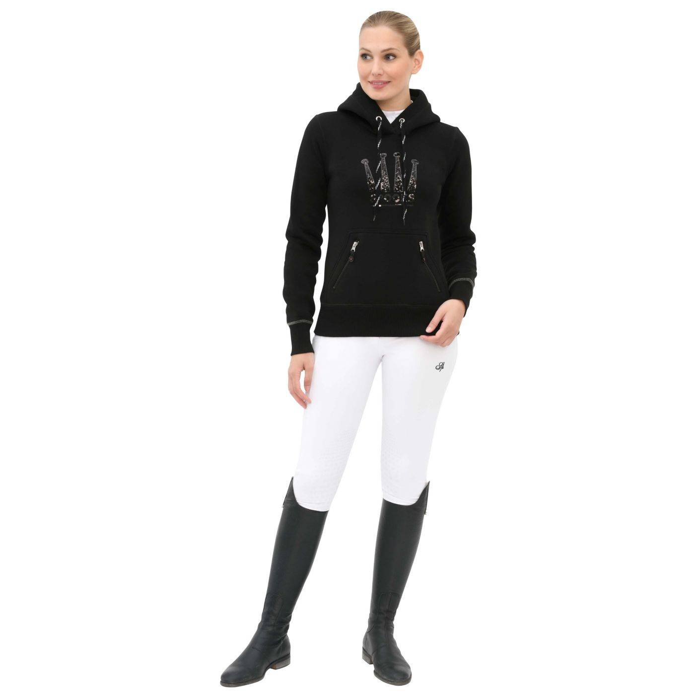Crown Hoody Sequin Sweatshirt - Spooks