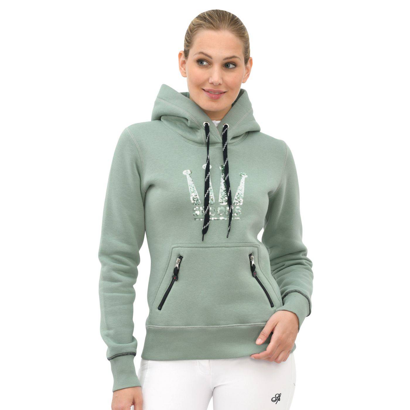 Crown Hoody Sequin Sweatshirt - Spooks