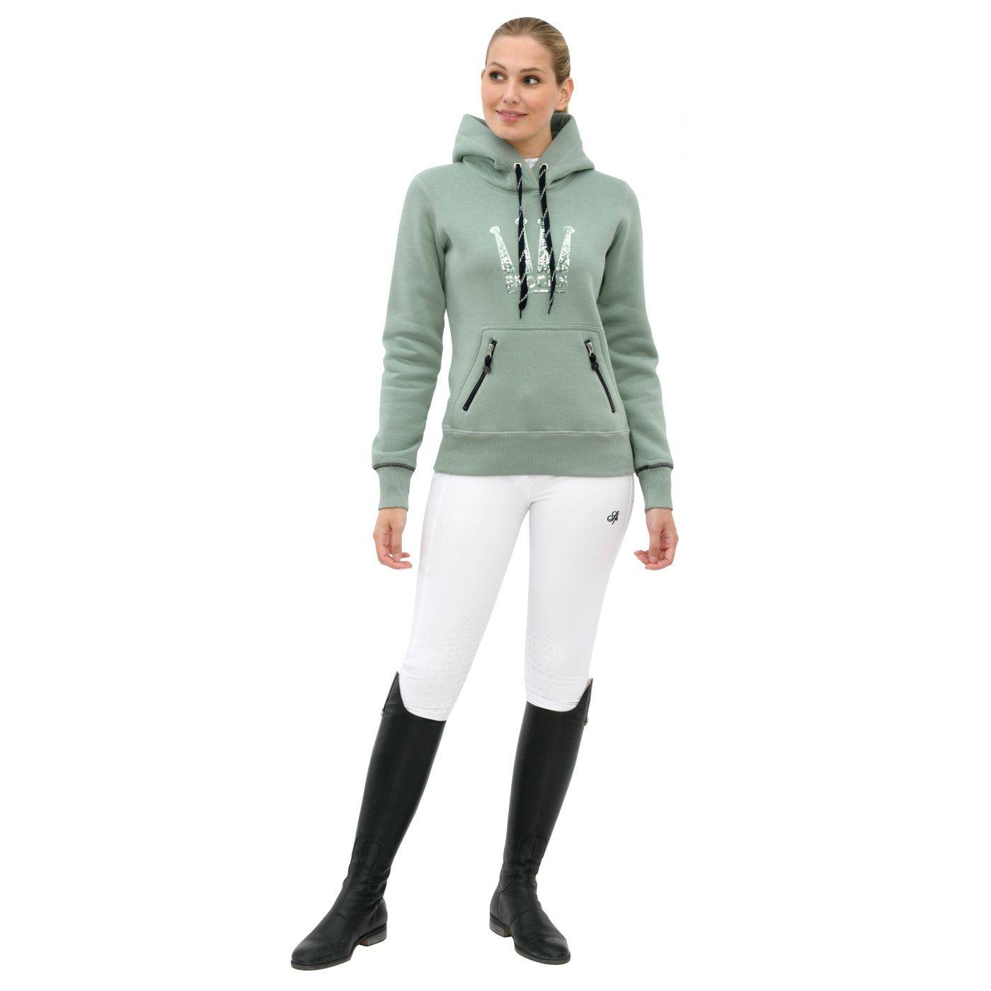Crown Hoody Sequin Sweatshirt - Spooks