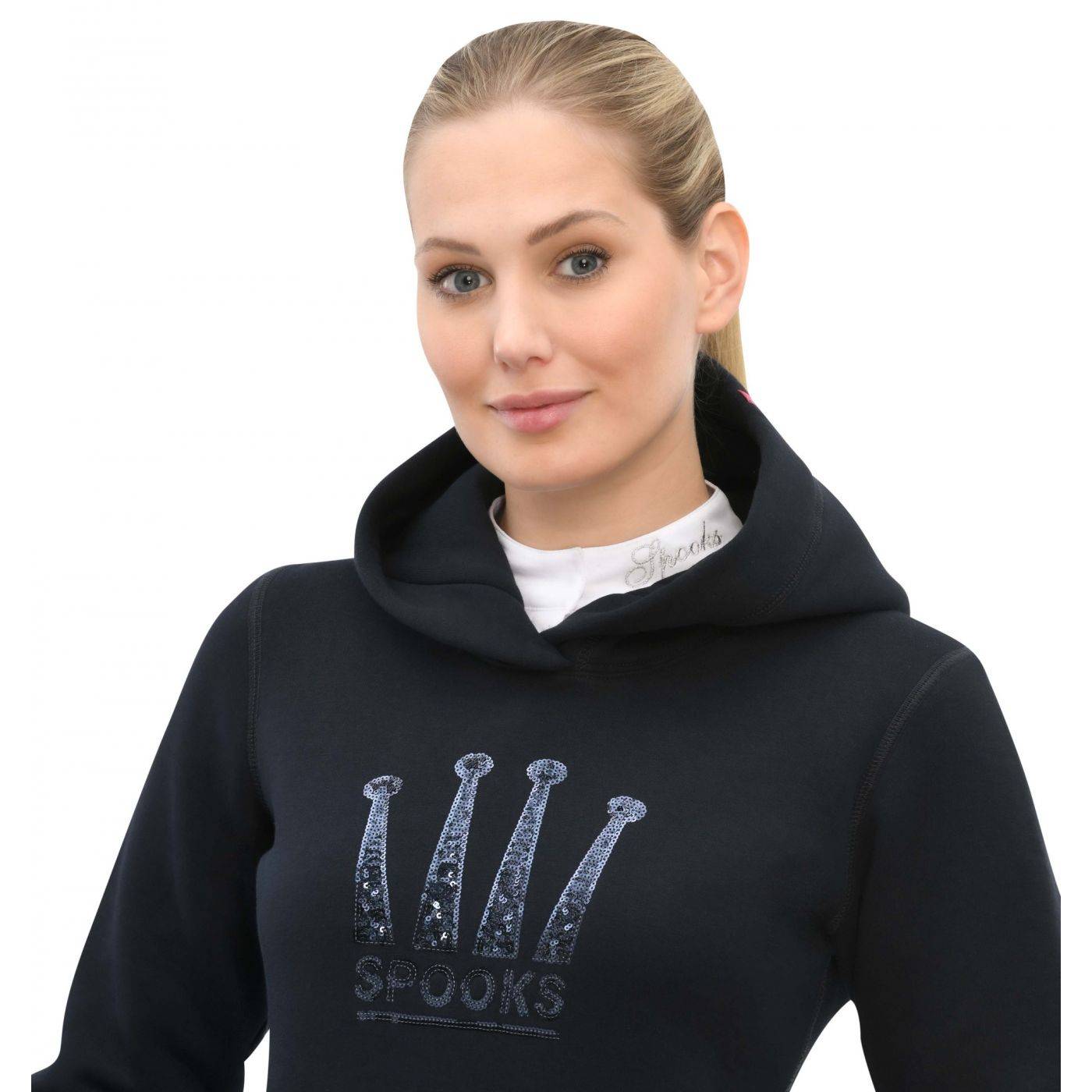 Crown Hoody Sequin Sweatshirt - Spooks